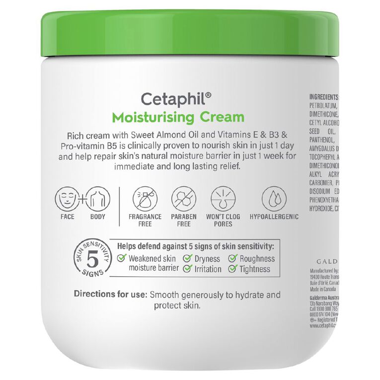 Cetaphil Moisturising Cream 550g, , hi-res