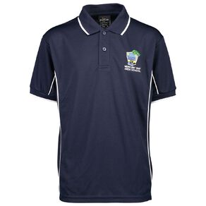 Schooltex Mercury Bay Area School Short Sleeve Polo with Embroidery
