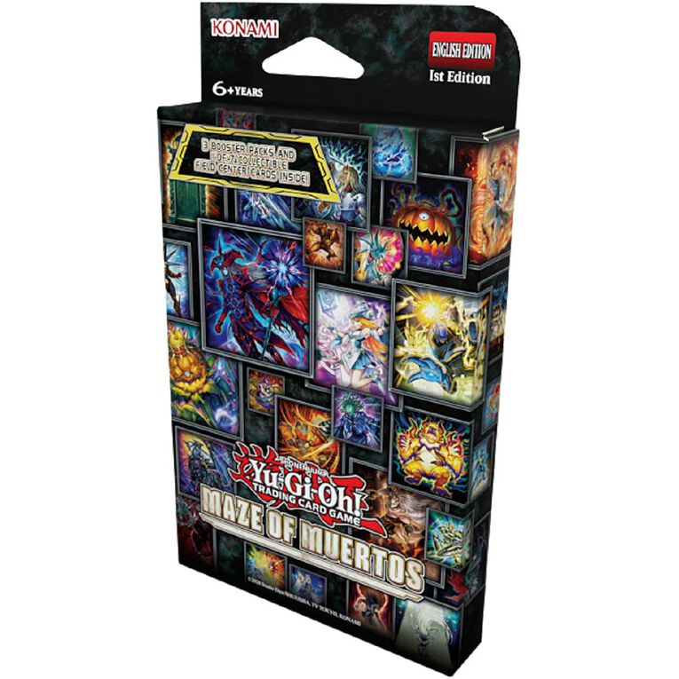 Yu-Gi-Oh! Maze Of Muertos 7 x Card 3 Pack Tuck Box, , hi-res