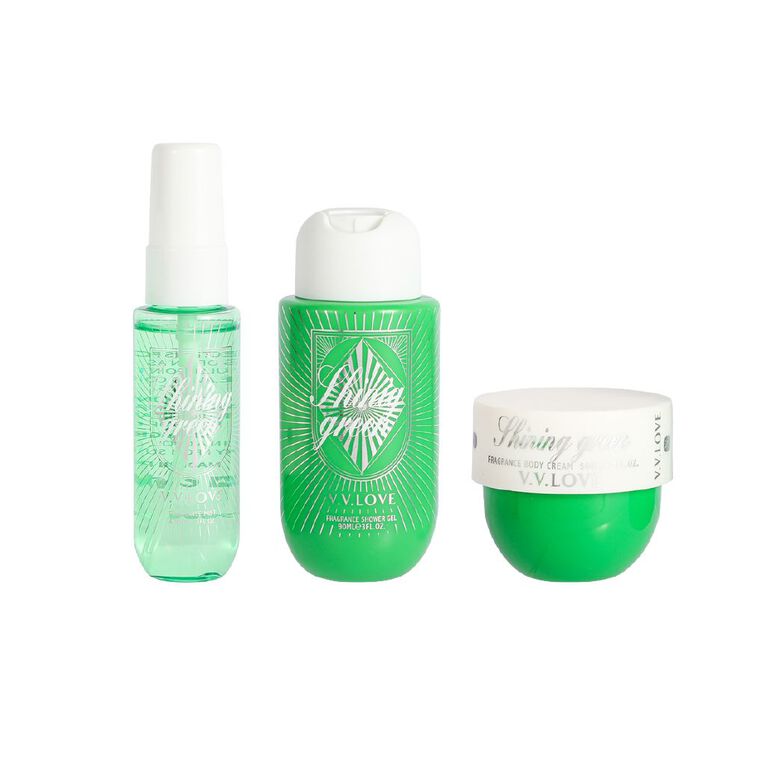 VV Love Shining Green Travel Set 3 Pack, , hi-res