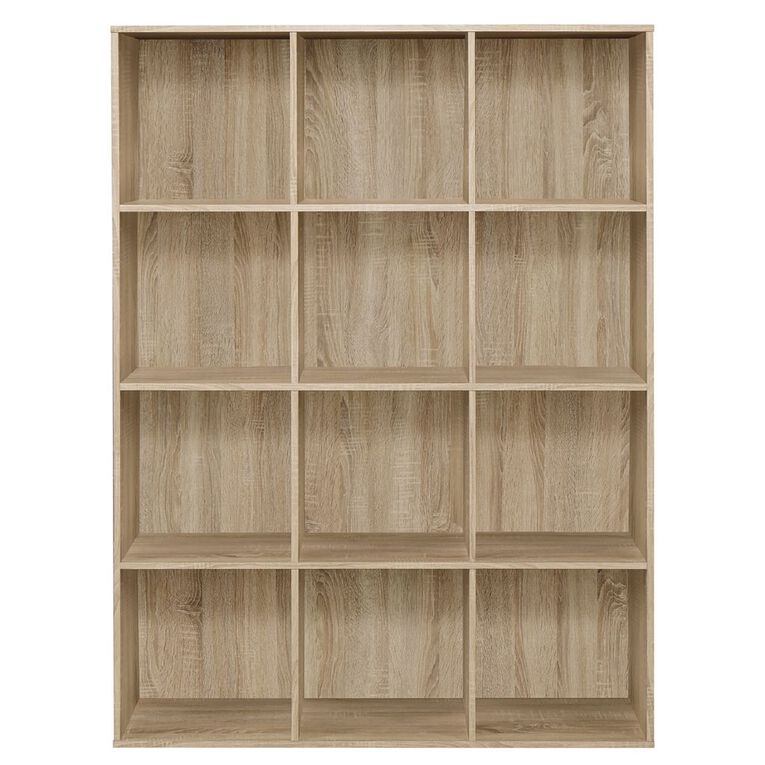 Workspace Soho 12 Cube Cubby Oak, , hi-res