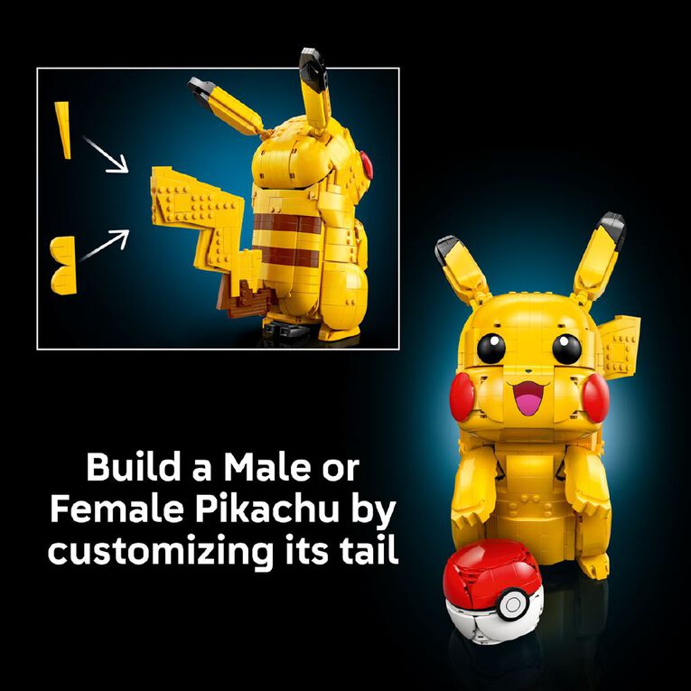 LEGO Pokemon Pikachu and Poke Ball 72152, , hi-res