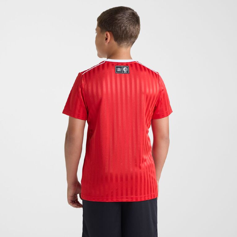 Umbro Unisex Youth Football Jersey, Red, hi-res