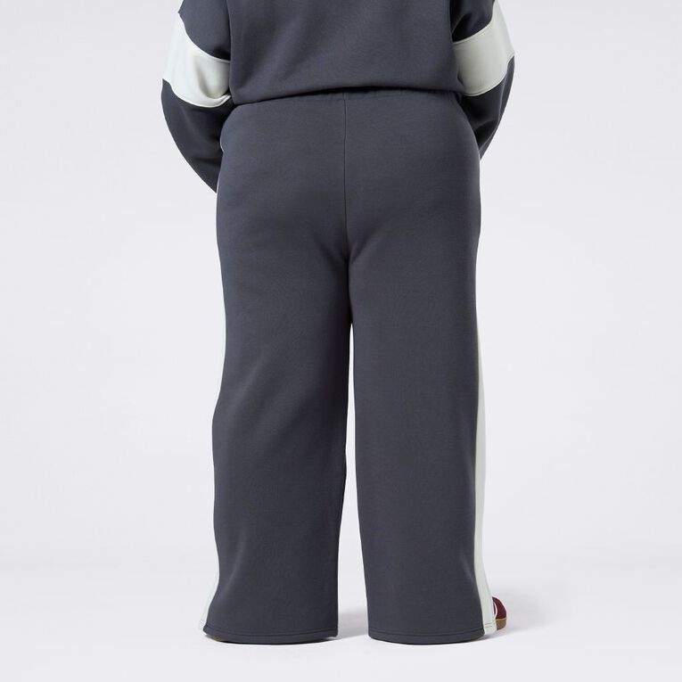 H&H Curve Women's Side Panel Sweatpants, Grey Dark, hi-res