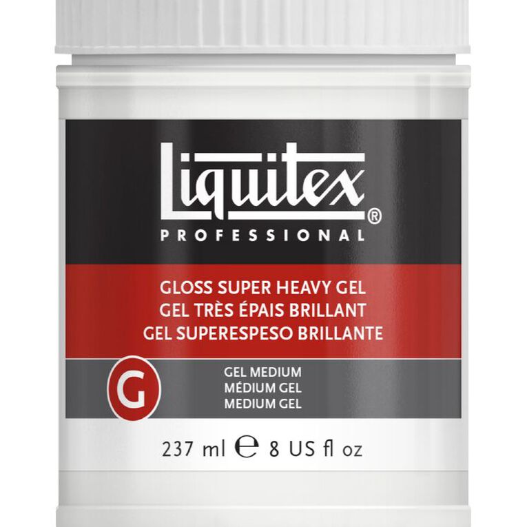 Liquitex Gloss Super Heavy Gel Medium 237ml, , hi-res