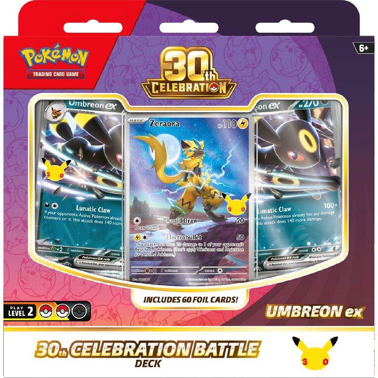 Pokemon TCG 30th Celebration Build & Battle Box -2 per Customer, , hi-res