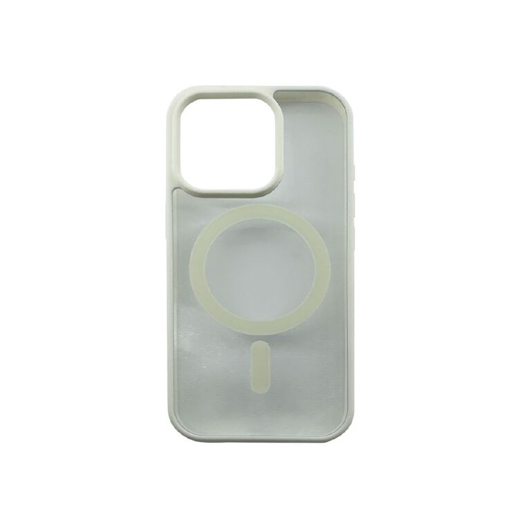 Tech.Inc Clear Magsafe Phone Case For iphone 16 Pro TI00131WH White, , hi-res