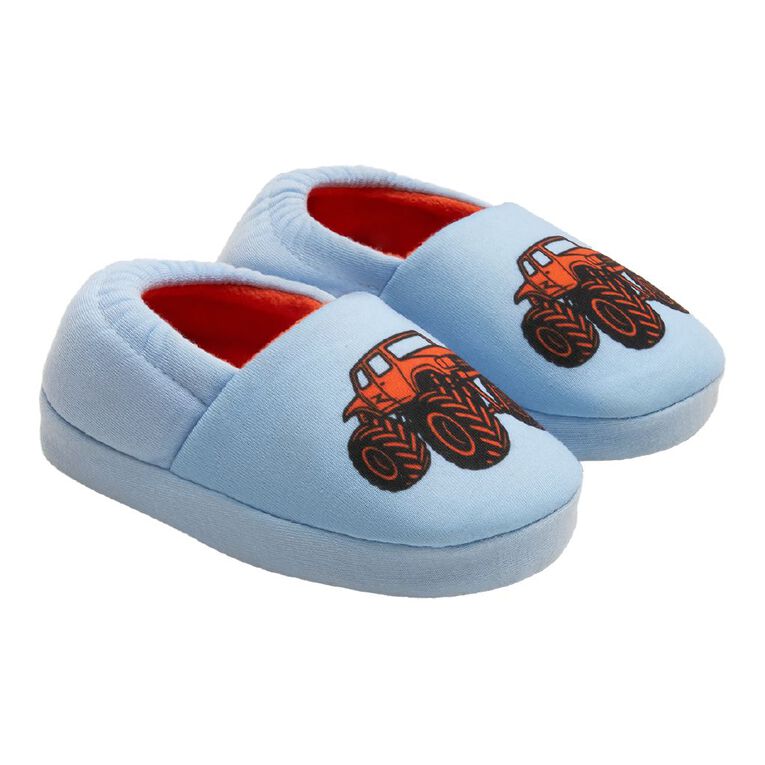 Young Original Junior Kids' Essential Slippers, Blue, hi-res