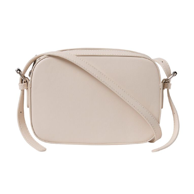 H&H Square Crossbody Bag, Cream, hi-res