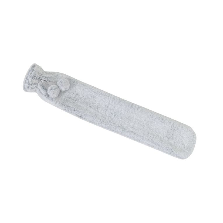 Living & Co Long Hot Water Bottle Grey, , hi-res