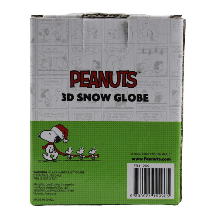 Peanuts Christmas Snow Globe, , hi-res