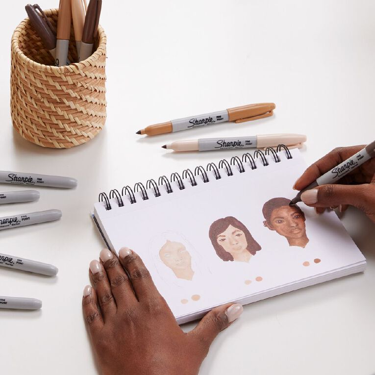 Sharpie Permanent Marker Fine Portrait 12 Pack, , hi-res