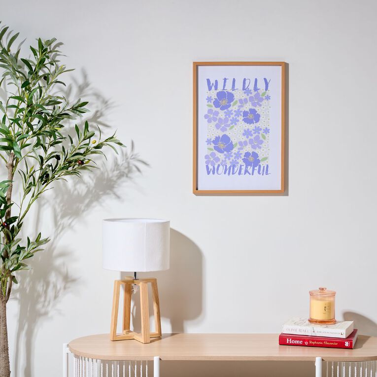 Living & Co Wildly Wonderful Framed Print 35x50cm, , hi-res