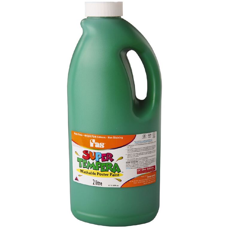 FAS Paint Super Tempera 2L Green Green Mid 2L, , hi-res