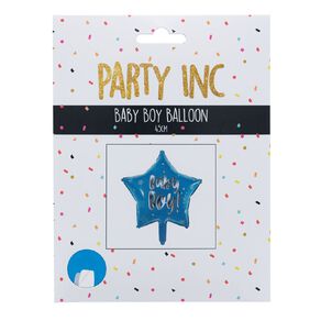Party Inc Baby Boy Balloon 45cm