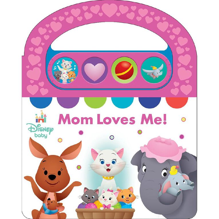 Disney Baby: Mom Loves Me Carry-Along Sound Book, , hi-res