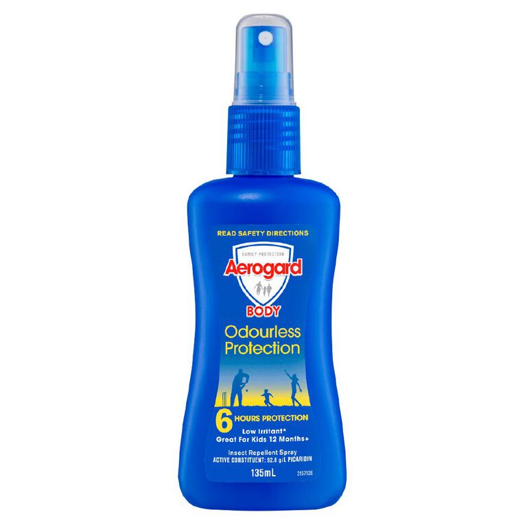 Aerogard Odourless Pump Insect Repellent 135ml, , hi-res