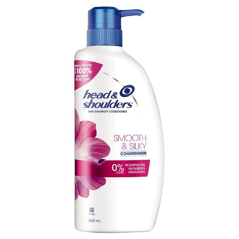 Head & Shoulders Smooth & Silky Conditioner 660ml, , hi-res