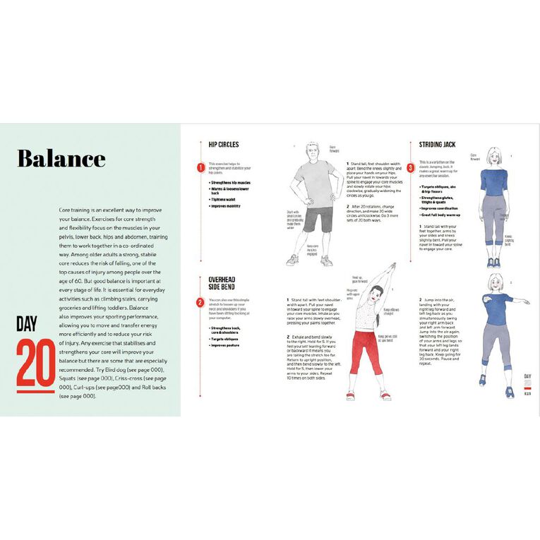 30 Day Exercise Course: Core Training, , hi-res