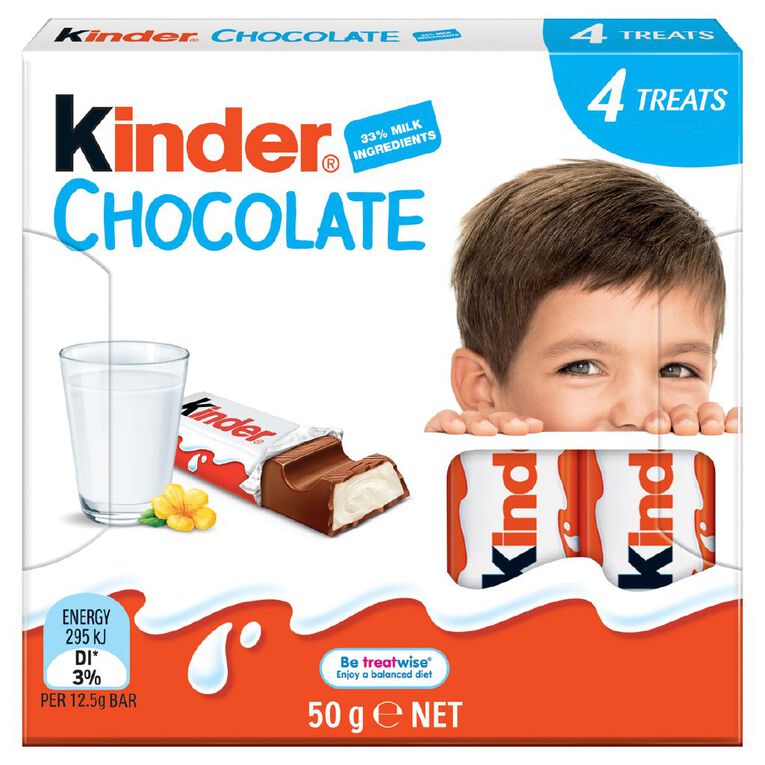 Kinder Chocolate T4 Littleones 50g, , hi-res