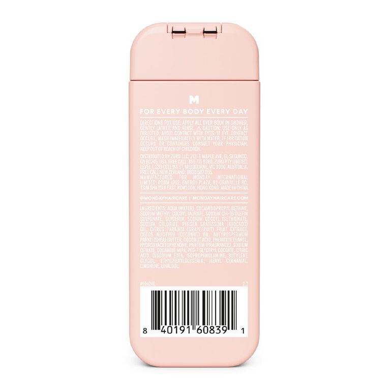 Monday Haircare Body Wash Cleanse 90ml, , hi-res
