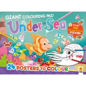 Under The Sea: Giant Colouring Pad