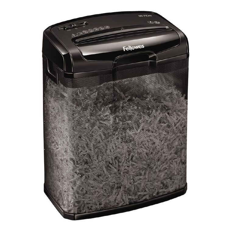 Fellowes Powershred M-7CM Cross-Cut Shredder, , hi-res