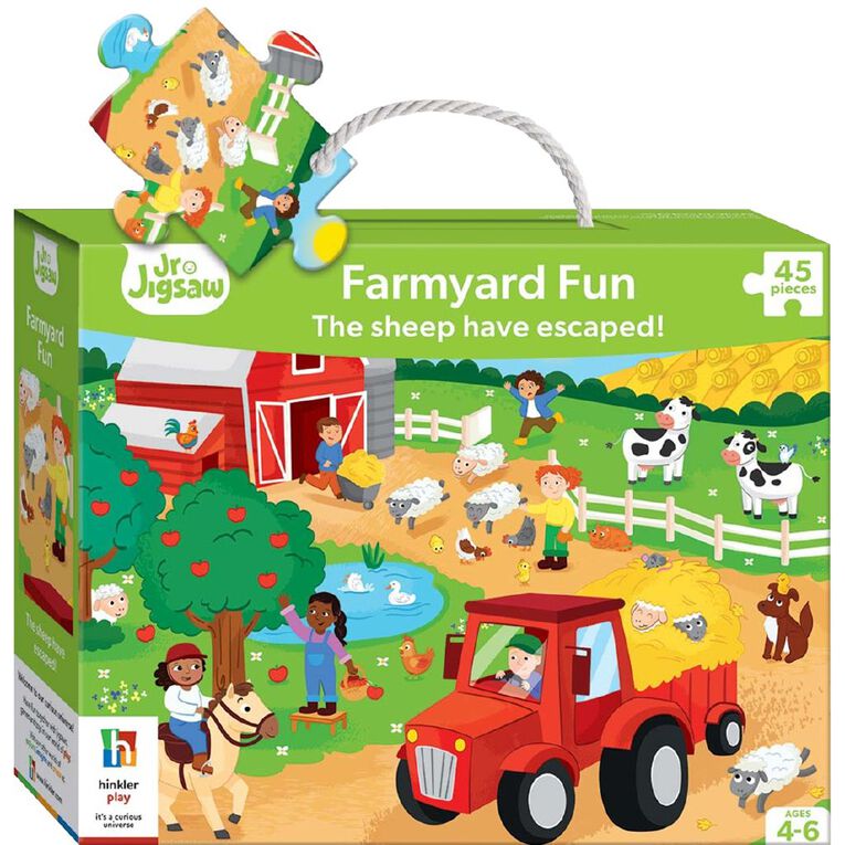 Junior Jigsaw: Farmyard Fun, , hi-res