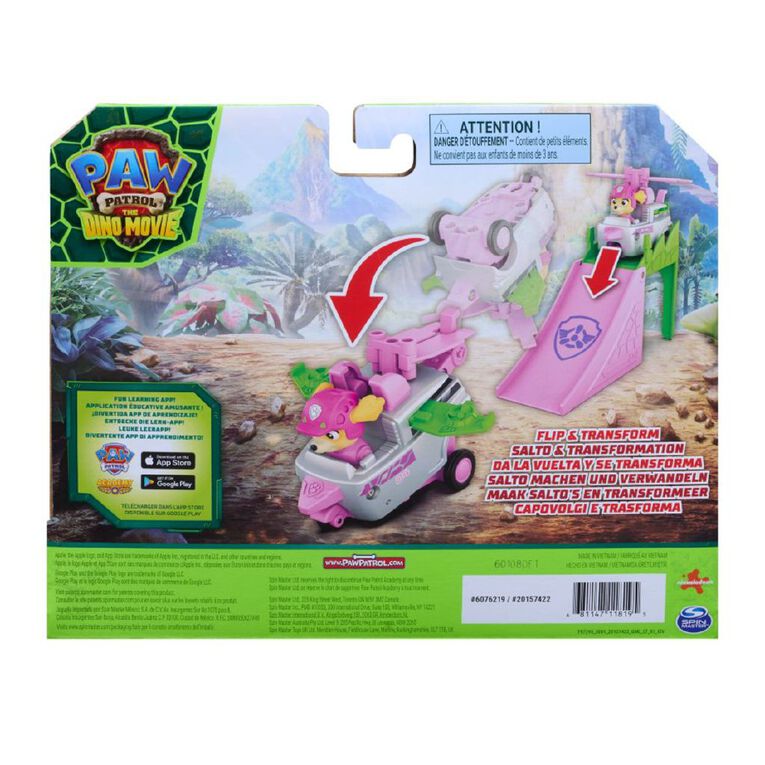 Paw Patrol The Dino Movie Pup Squad Jump & Flip Racer, , hi-res