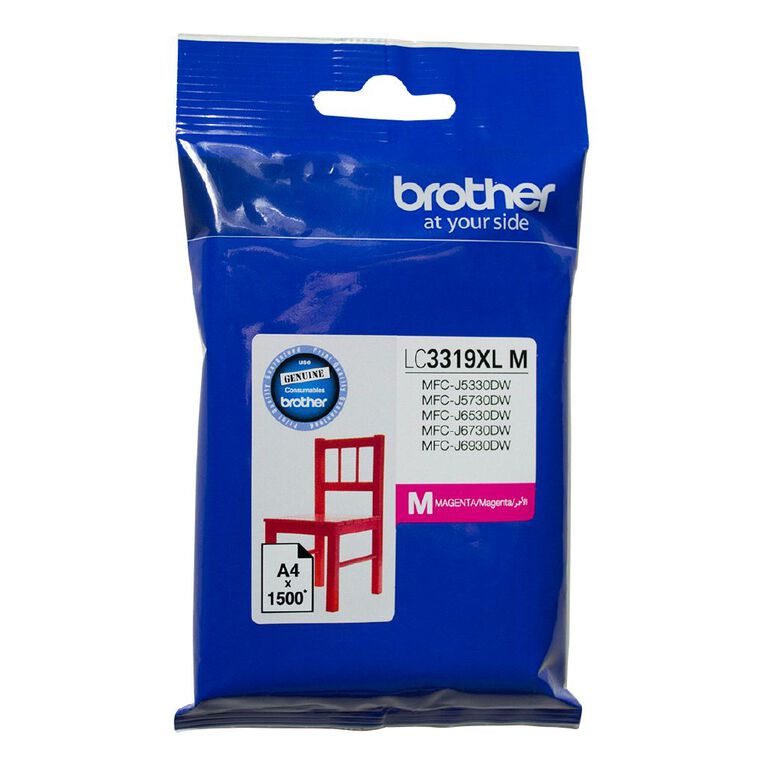 Brother Ink LC3319XL Magenta (1500 Pages), , hi-res