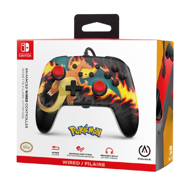 PowerA Nintendo Switch Wired Controller Charizard, , hi-res