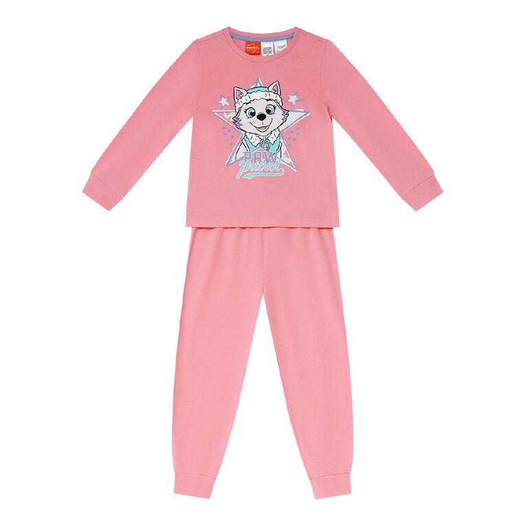 Paw Patrol Girls' Knit Pyjama Set 2 Pack, Pink Light, hi-res