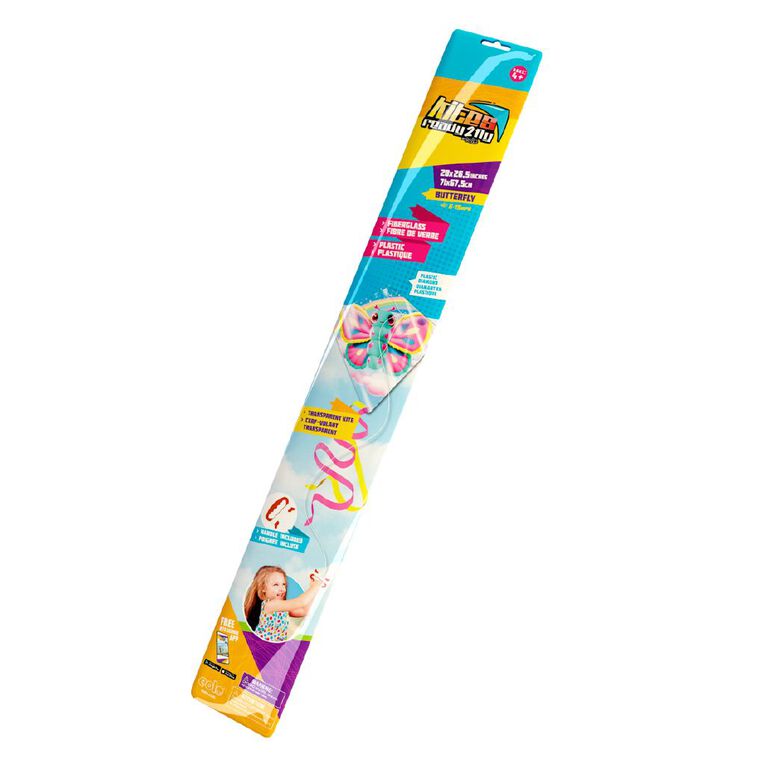EOLO Ready to Fly Diamond Kite 28 Inch Butterfly, , hi-res