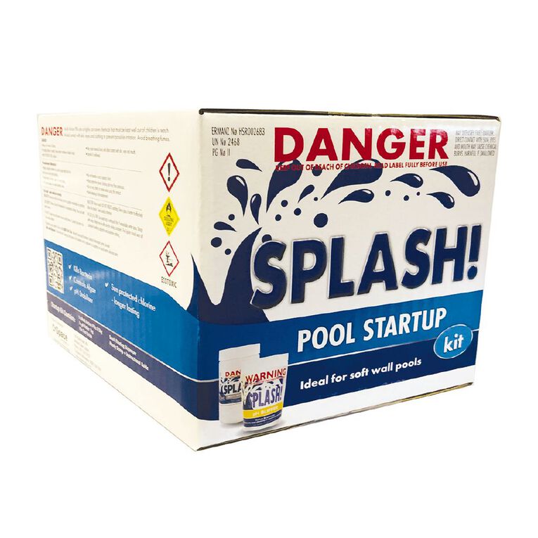 Splash Small Pool Chemical Starter Kit The Warehouse