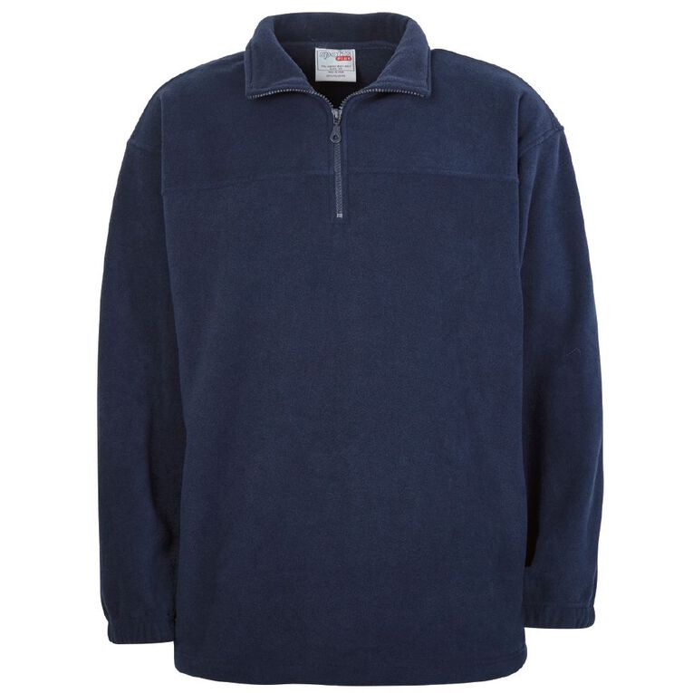 Schooltex Polar Fleece Top, Navy, hi-res