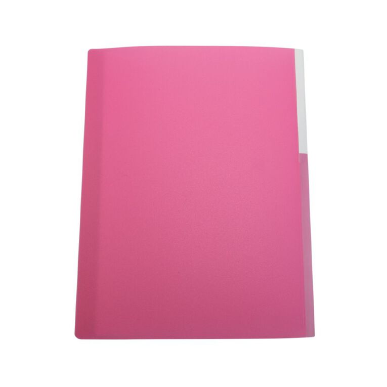 WS Colour Pop Clearbook Premium 40 Page Pink, , hi-res