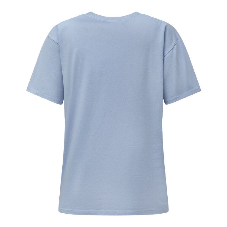 Active Intent Women's Active Living Tee, Blue Light, hi-res