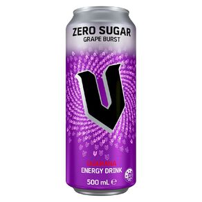 V Zero Sugar Grape 500ml Can