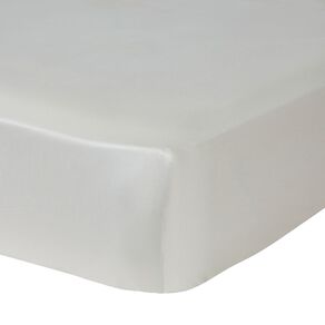 Living & Co 4OOTC Sateen Fitted Sheet