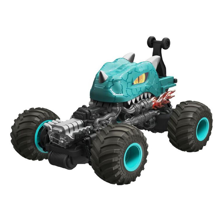 Play Studio 1:14 RC Stunt Rolling Dino Assorted, , hi-res