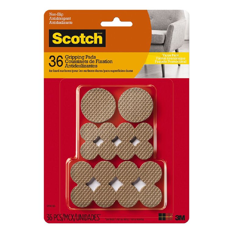 Scotch SP941-NA Gripping Pads Value Pack 36 Pack, , hi-res