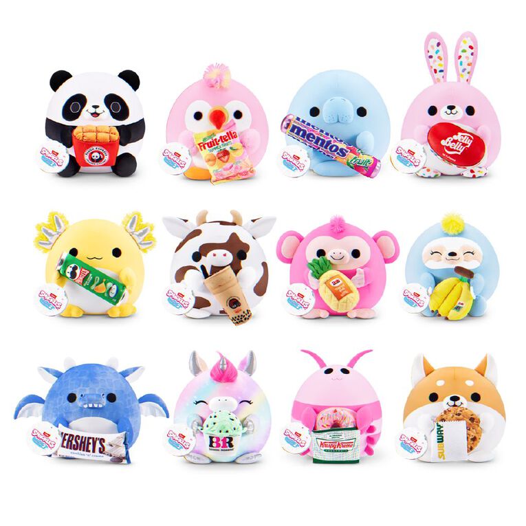 Zuru Snackles Plush 8 Inch Series 2 Wave 2 Assorted, , hi-res