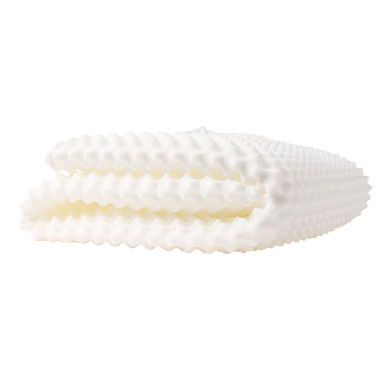 Living & Co Therapeutic Mattress Overlay White Super King, , hi-res