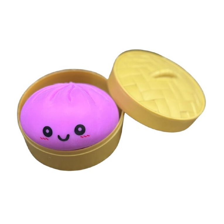 Dumpling Squishy Solid Colour Assorted, , hi-res