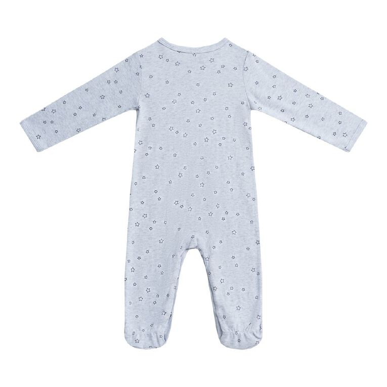 Young Original Babys' Domed All-in-One, Grey Light, hi-res