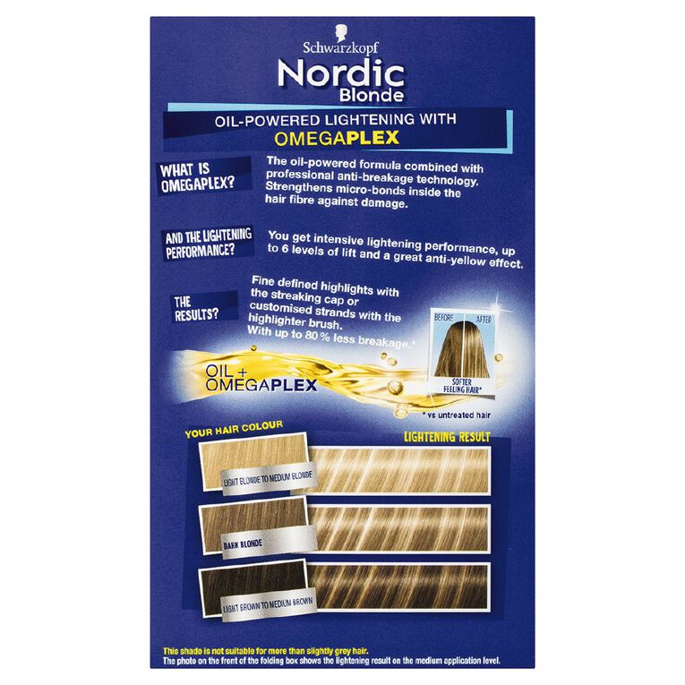 Schwarzkopf Nordic Blonde M1 Streaking Kit, , hi-res