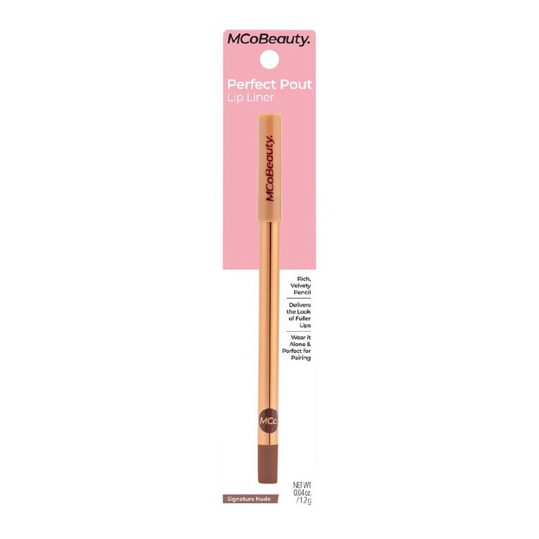 MCoBeauty Perfect Pout Lip Liner Famously Bare, , hi-res