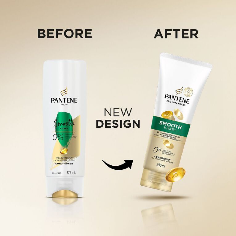 Pantene Conditioner Smooth & Sleek, , hi-res