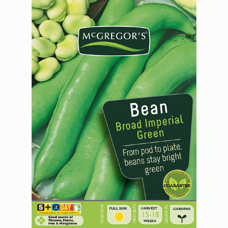 McGregor's Broad Beans Green Vegetable Seeds, , hi-res