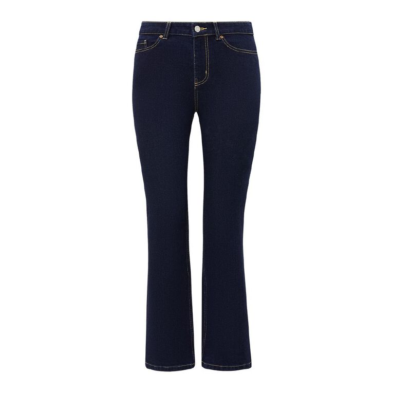 H&H Women's Mid Rise Bootcut NEW, Denim Dark, hi-res